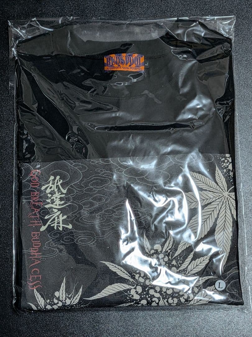 GODBREATH BUDDHACESS L/S TEE 舐達麻 Lサイズ