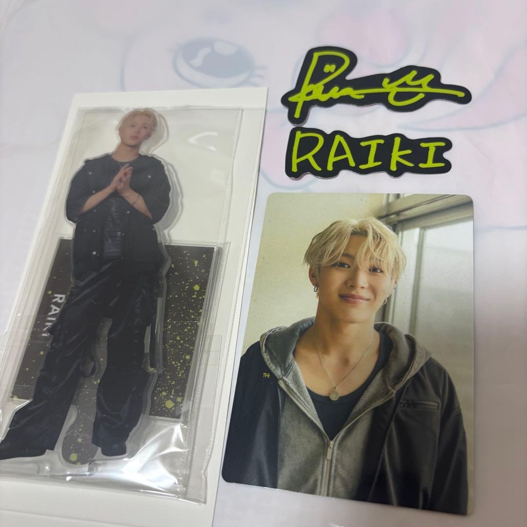 RAIKI アクリルスタンド & フォトカード セット