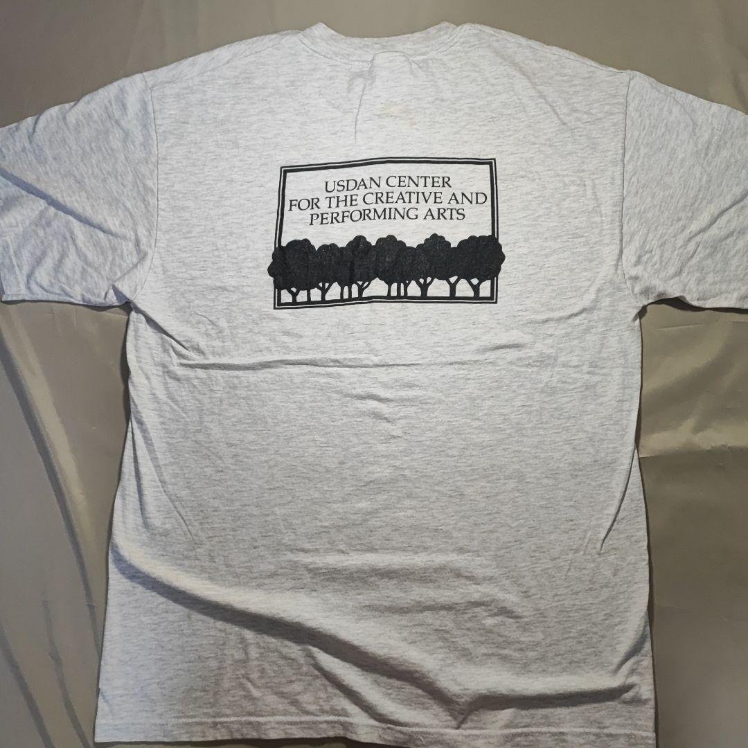 90年代 J.S.BACH バッハ Tシャツ ヘインズ　両面プリント グレー