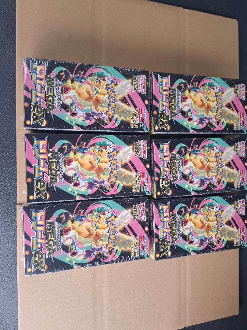 ポケモンカードMEGAドリームex　6BOX　シュリンク付き