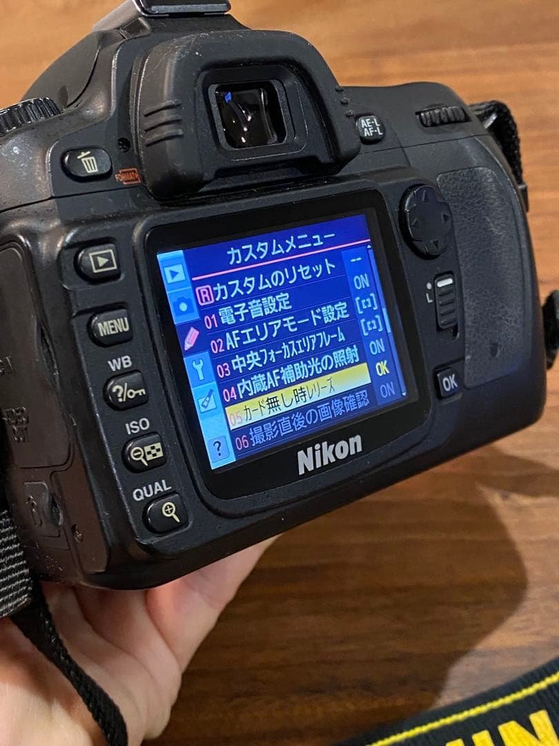 Nikon D80 ニコン　CCDデジタル一眼タムロン　28-70 動作品