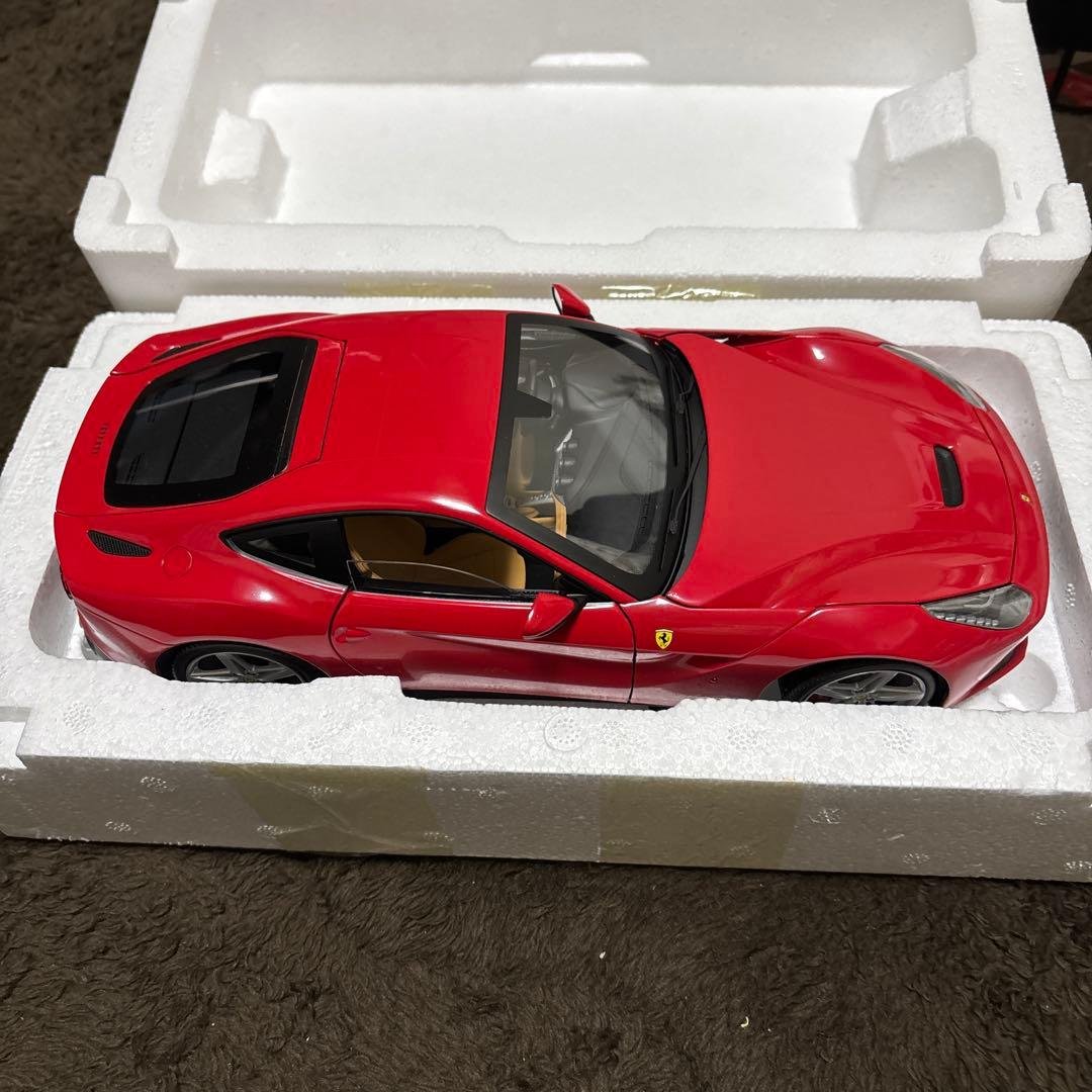 1/18 マテル ホットウィール フェラーリ F12 レッド 京商 オートアート