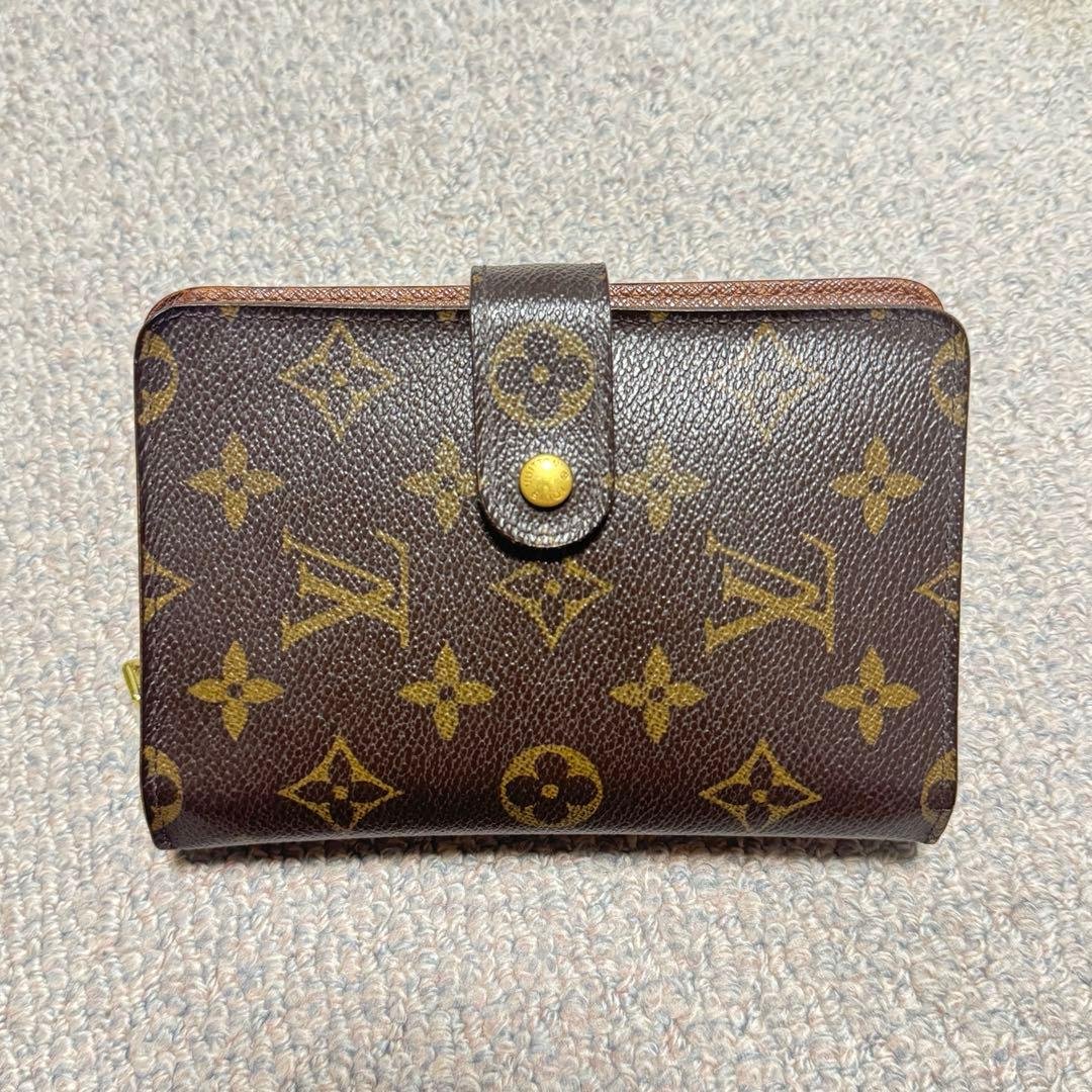 【美品】Louis Vuitton 二つ折り財布 モノグラム