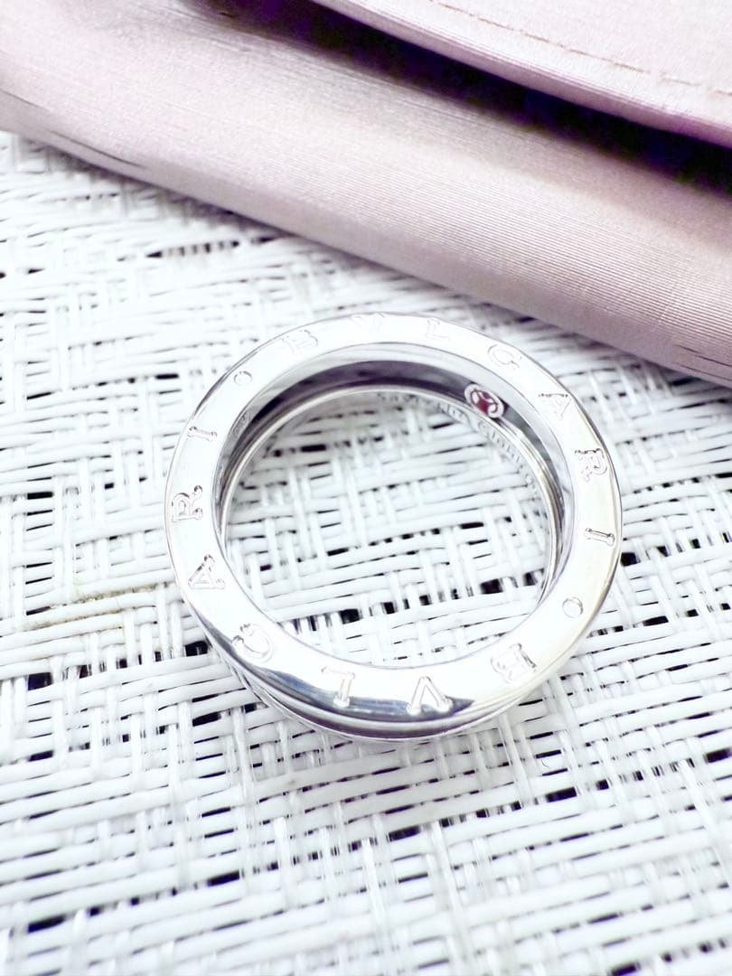 ブルガリ セーブザチルドレン 18号 リング　指輪　59 セラミック　925