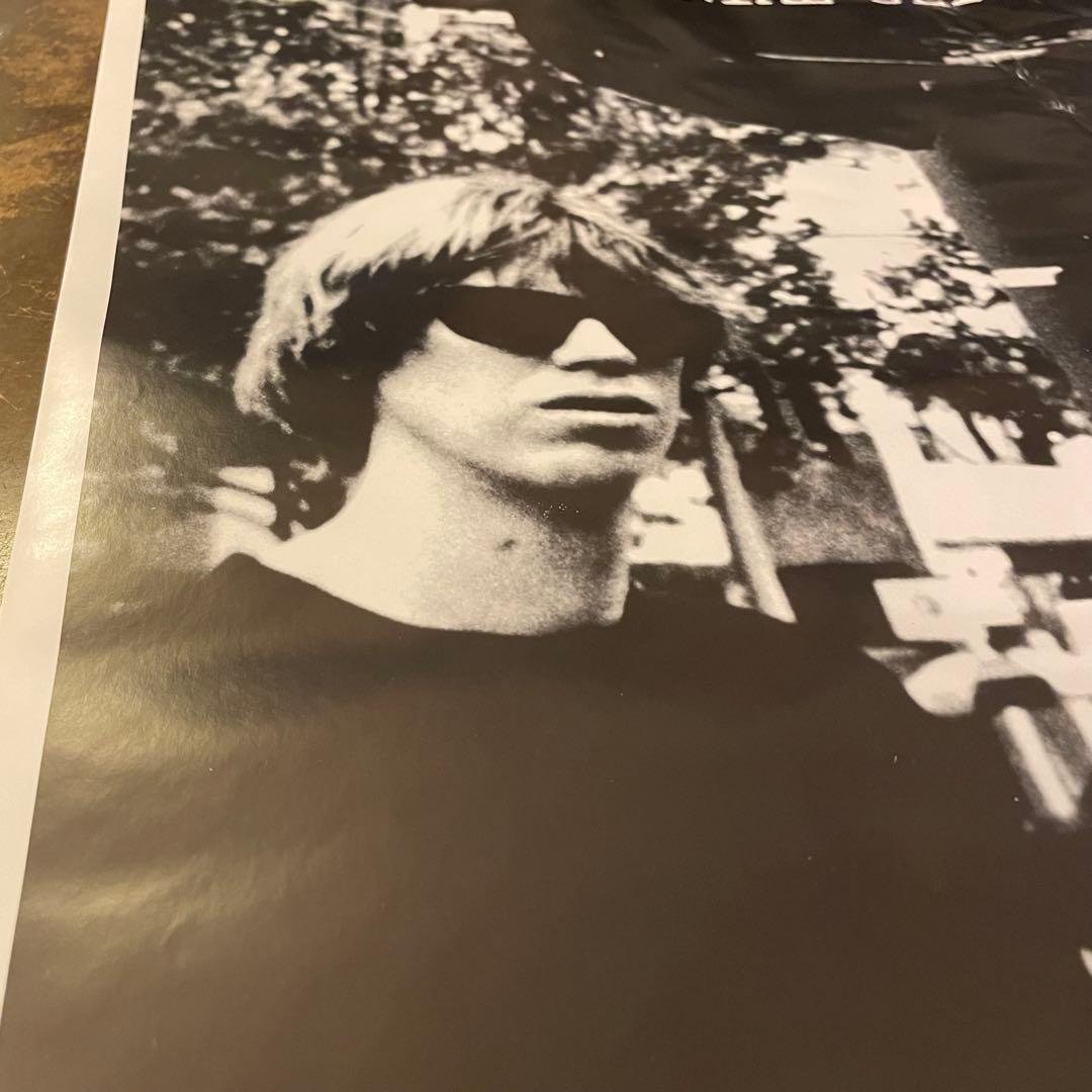 90sデッドストック sonic youth 大判 ポスター　ソニックユース