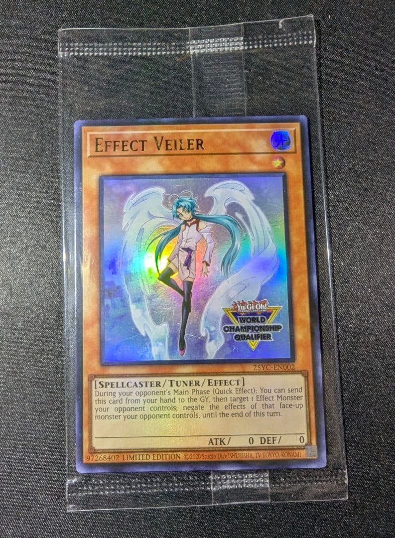 遊戯王 エフェクト・ヴェーラー WCQ 2025 プロモカード　未開封