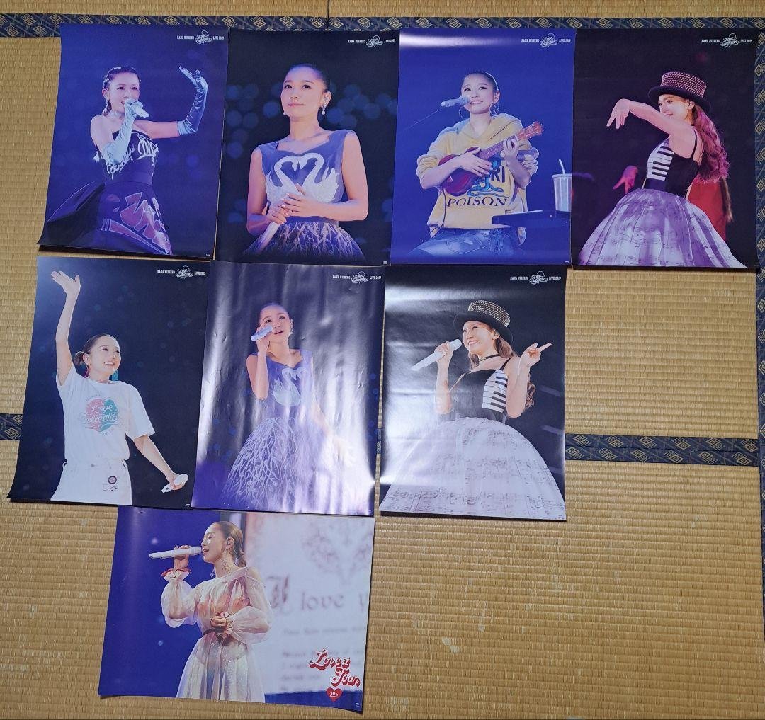 西野カナ ポスターまとめ売り